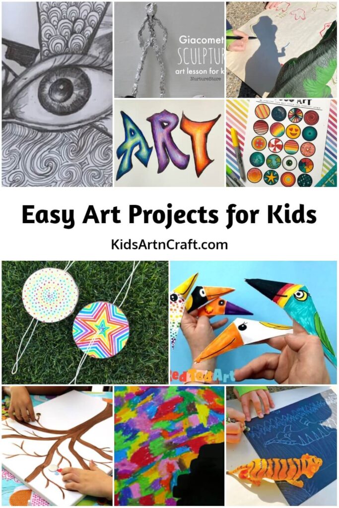Simple Art Projects for Kids - Kids Art & Craft
