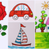 Easy Drawings & Painting Ideas for Kids
