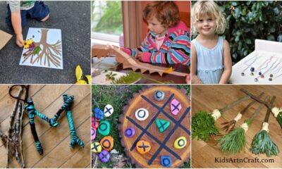 Easy Nature Crafts and Activities for Kids