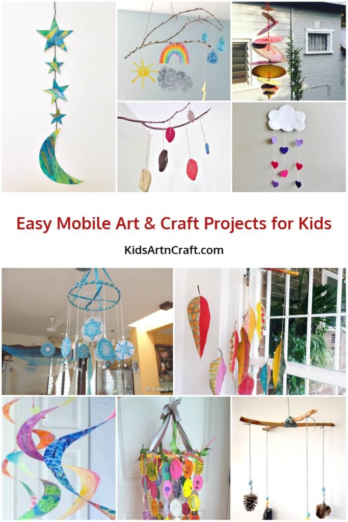 Easy Mobile Art & Craft Projects for Kids