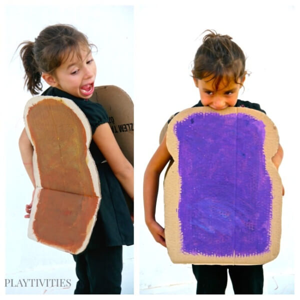 Easy Sibling Halloween Costume Idea For Kids Cardboard Halloween Costumes for Kids
