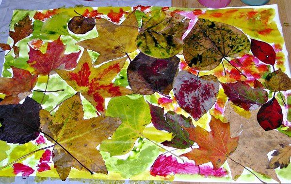 Fall Leaf Art Project For Toddlers