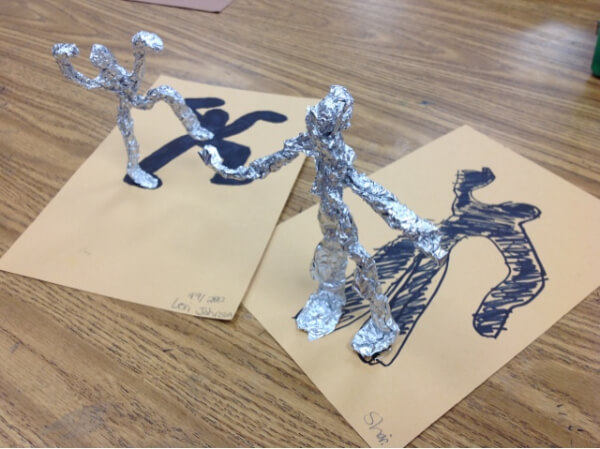 Figure Sculptures Elementry Art Projects For 4th Grade 