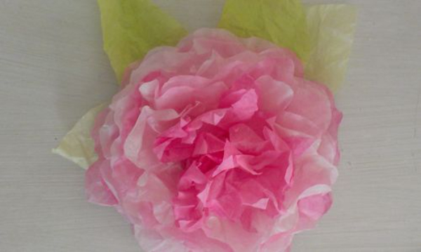 Flower Craft Ideas With Coffee Filter