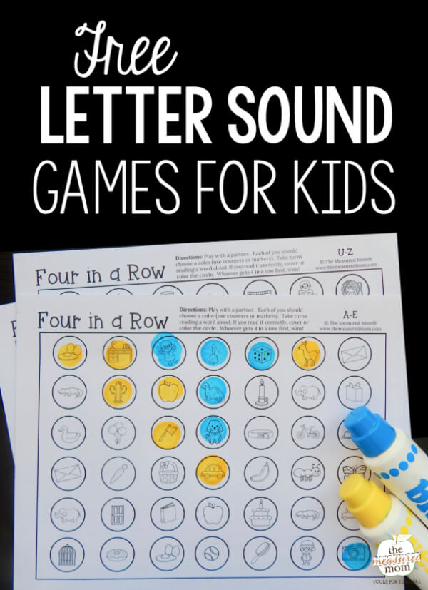 Free Letter Sound Games Printable For Kids Fun Ways to Teach Phonics