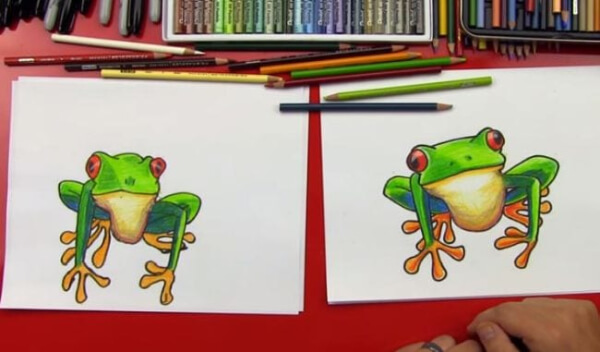 Frog Tree Activity For Kids
