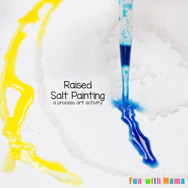  Easy Painting Activities for Kids Fun And Unique Rise Salt Painting