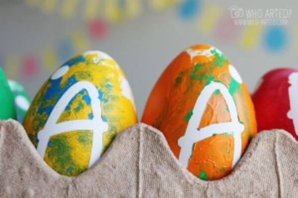 Dye Easter Eggs for Kids Fun Easter Egg Painting Idea