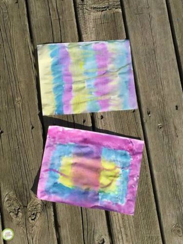 Fun Ice Cube Painting Art Project At Home Art Projects for Kindergarten Kids