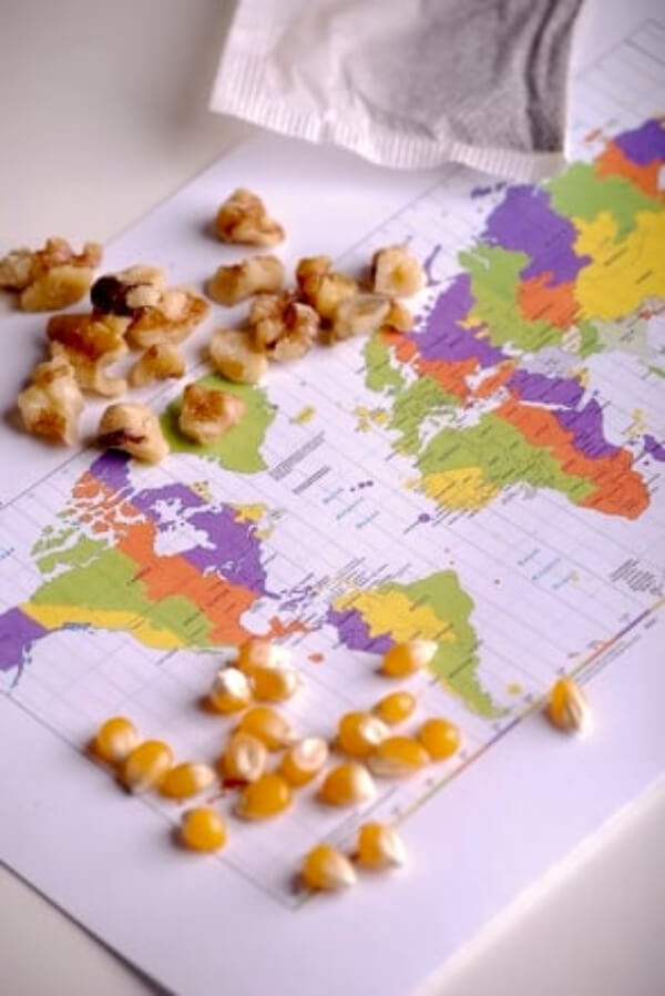 Fun Map Activities for Kids Geographical Map Food Activities For Kids