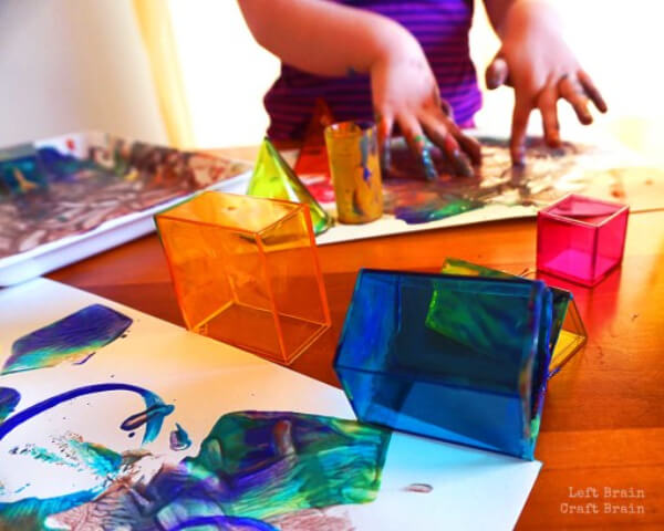 Geometry Painting Art Projects For 3 Year Olds