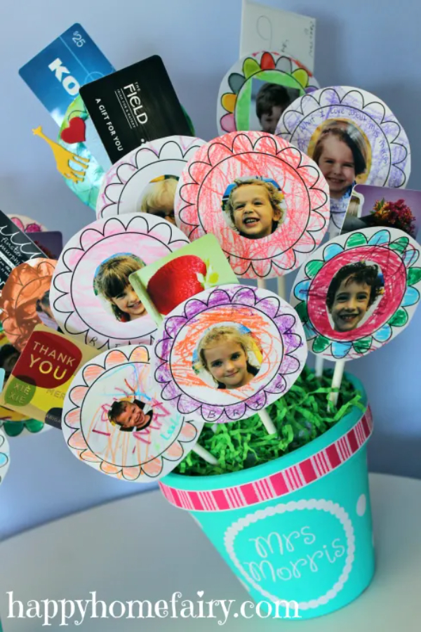 Handmade Gift Ideas For Teachers Gift Card Bouquet Craft For The Teachers
