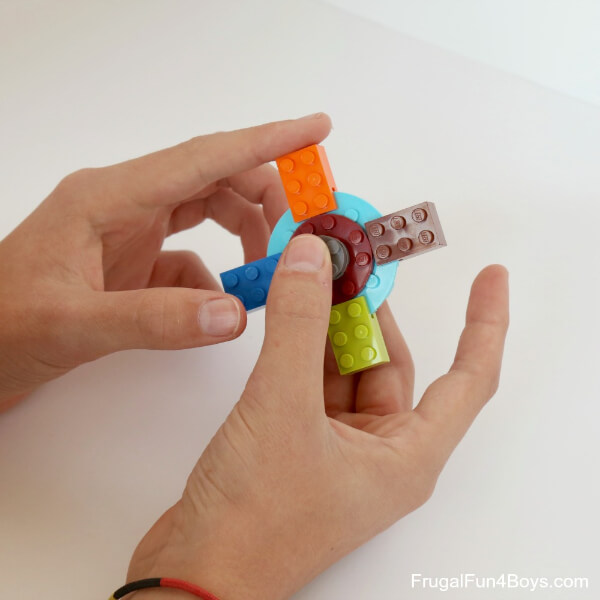 How To Build Lego Fidget Spinner DIY Fidgets Toys for Kids