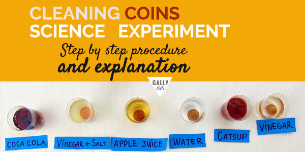 How To Clean Coin Science Experiment Science Experiments & Activities for 6th Grade