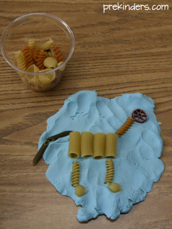 How To Make Dinosaur Pasta Skeletons Dinosaur Activities and Crafts For Kids