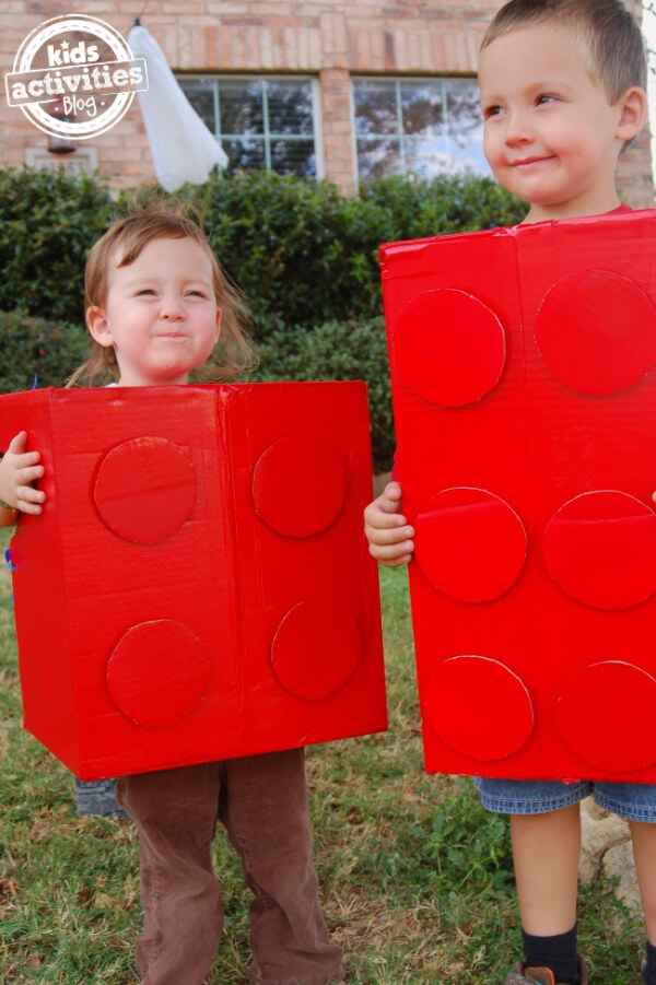How To Make Lego Costume Kids Activity