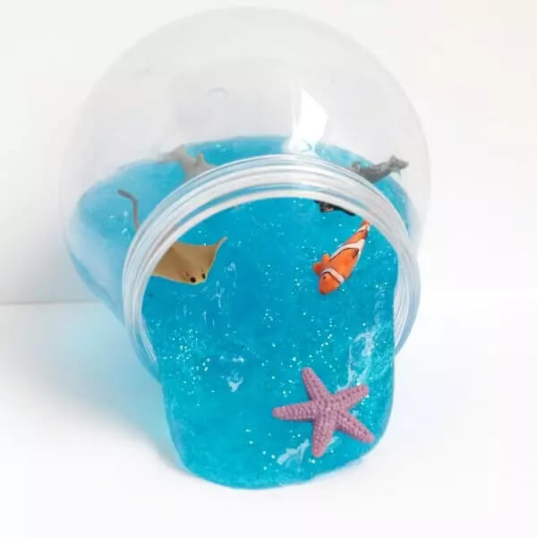 Summer Craft Ideas for Kids How To Make Ocean Slime