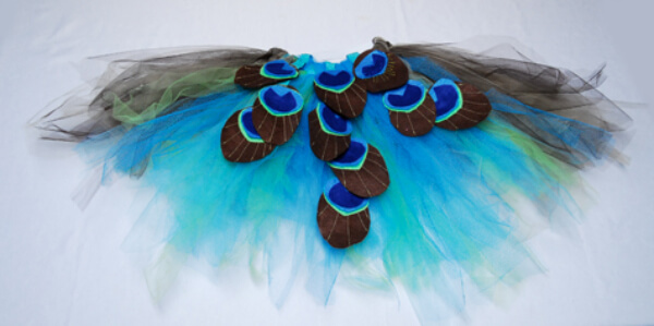 DIY Halloween Costumes for Kids How To Make Peacock Costume