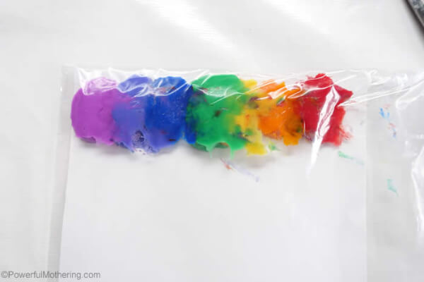 How To Make Rainbow In Bag