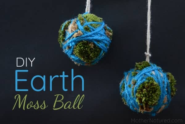 How To Make Simple Earth Moss Balls Recycled Art & Craft Ideas for Kids