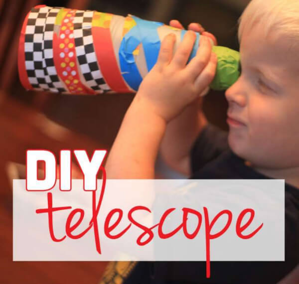 How To Make Simple Telescope At Home 