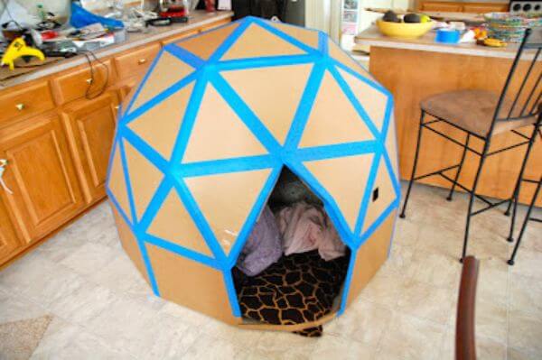 Cardboard Box Houses & Fort Ideas How To Make The Coolest Cardboard House Craft For Kids