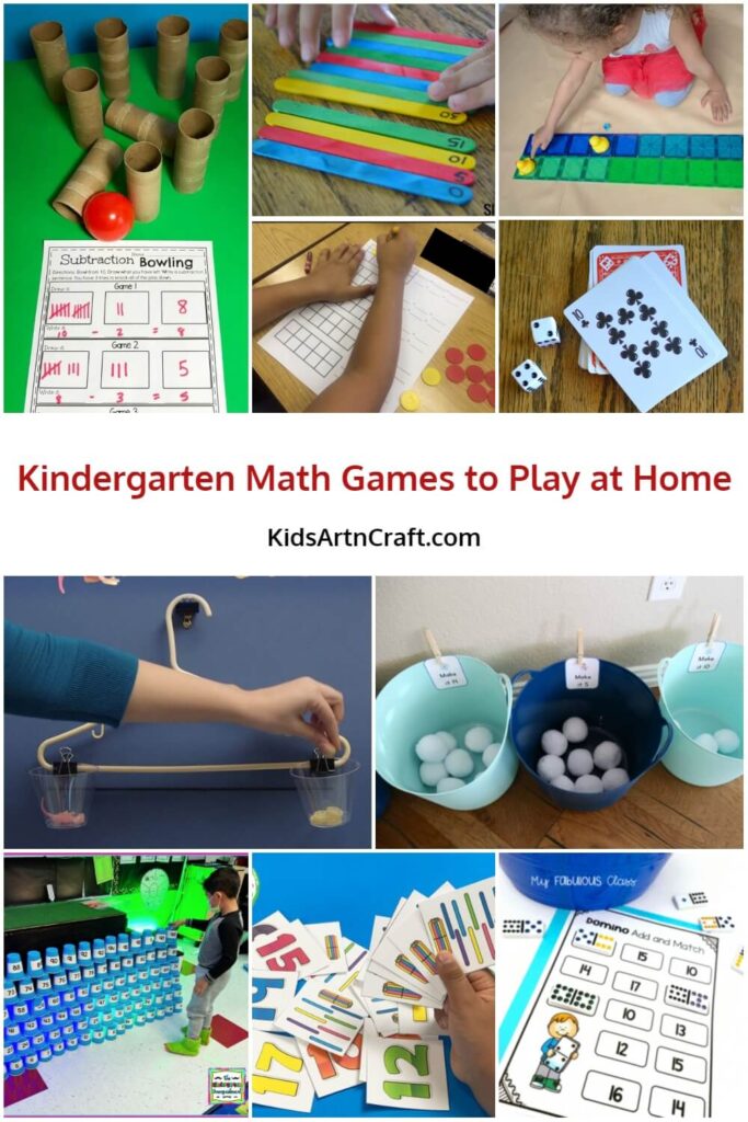 Kindergarten Math Games to Play at Home