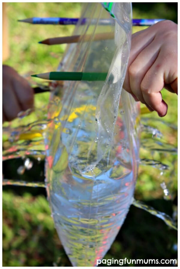 Leak Proof Bag Science Experiment for Kids