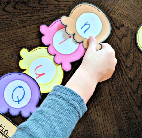 Learning Name Activities Using Ice Cream Scoops