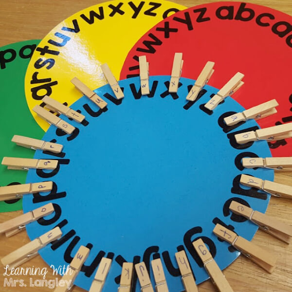 Ways to Teach Letter Recognition Letters clip activity For Letter Recognition