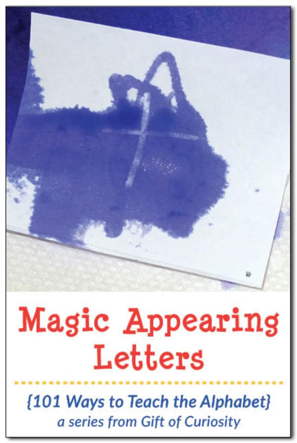 Magic Appearing Letter Ways To Teach The Alphabet