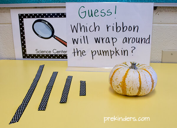 Mini Pumpkin Measure Math Activity Pumpkin Math Activities for Kids