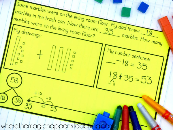 How to Help Your Kids With Word Math Problems Numberless Word Problem Solving Strategies