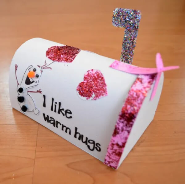 Olaf Mail Box Craft Ideas For Preschool