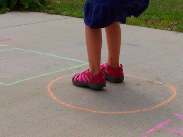 Math Games and Activities for Kids Outdoor Shape Math Game For Kindergarten