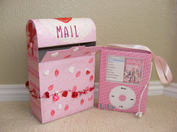 Mailbox Craft Ideas For Kids Paper Mail Box Craft For Valentines Day
