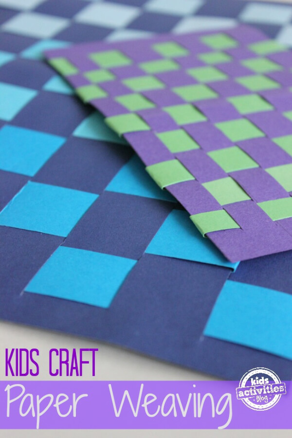 Paper Weaving Craft Ideas For Kids Easy First Grade Art Projects