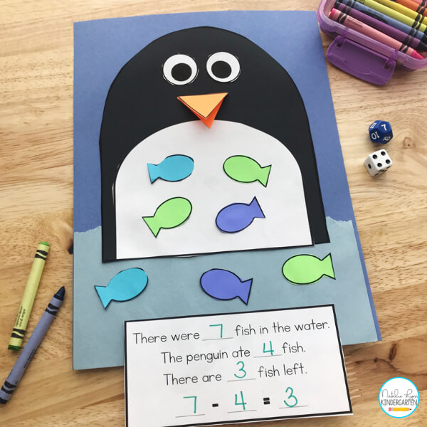 Penguin Subtraction Fun Activities