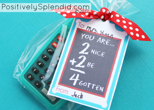Handmade Gift Ideas For Teachers Personalized Calculator Gift Idea For Teacher