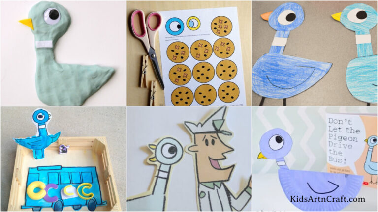 Pigeon Crafts & Activities for Kids - Kids Art & Craft