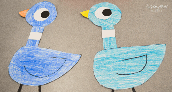 Pigeon Crafts & Activities for Kids Pigeon Paper Craft Coloring Activities for Kids