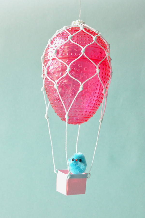 Plastic Egg Hot Air Balloon Activities For Kids