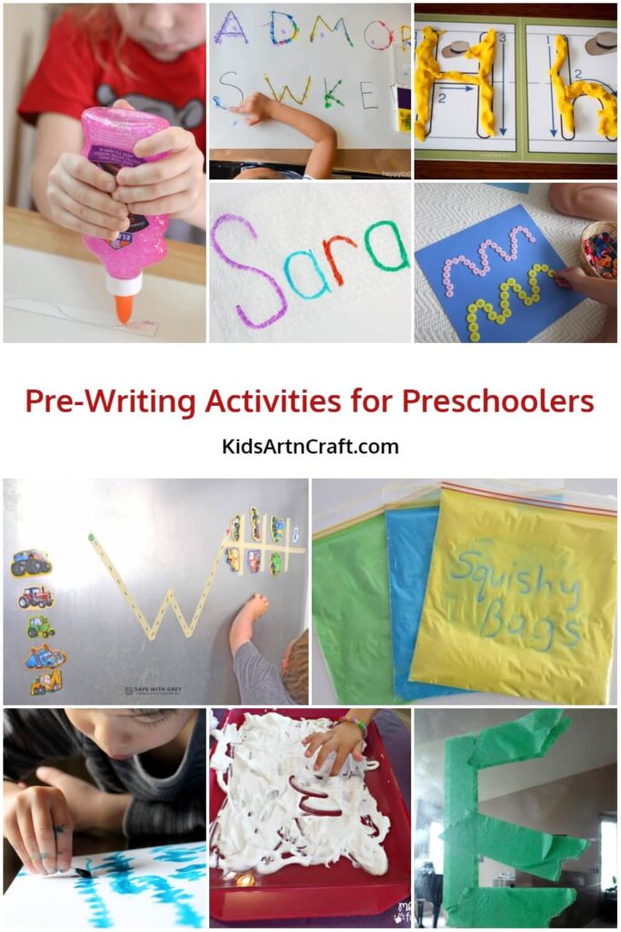 Pre-Writing Activities For Preschoolers