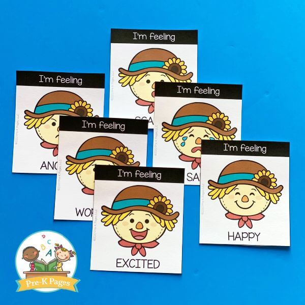 Printable Feelings Check-in Cards Idea For Student