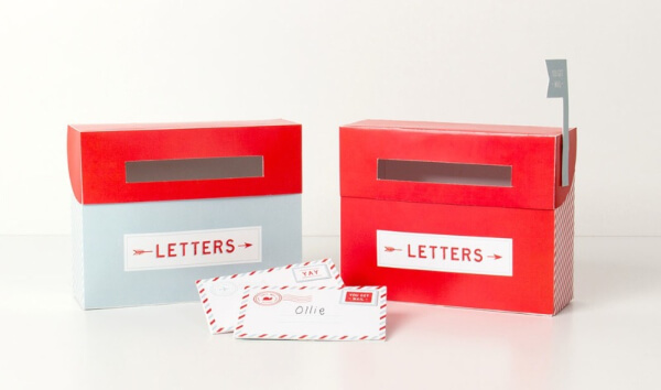 Mailbox Craft Ideas For Kids DIY Printable Mail Box Craft For Kids