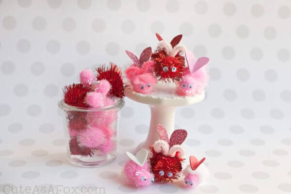 Quick Love Bugs Valentine Day Craft For Kids