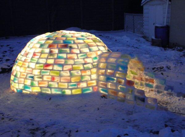 Science Experiments and Activities for Kids Rainbow Igloo Winter Project For All Ages