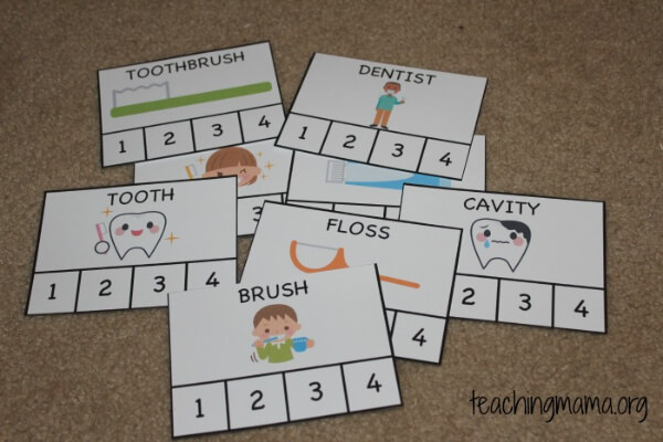 Reading Activities About Teeth For Kids  Dental Health Activities for Kids (Preschool & Kindergarten)