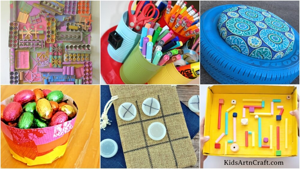 Recycled Art & Craft Ideas for Kids