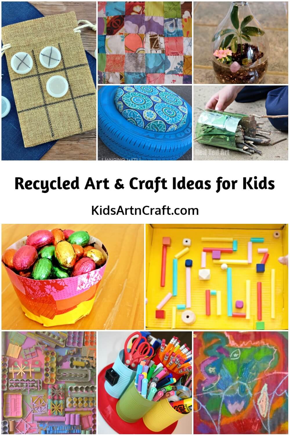 Recycled Art & Craft Ideas for Kids